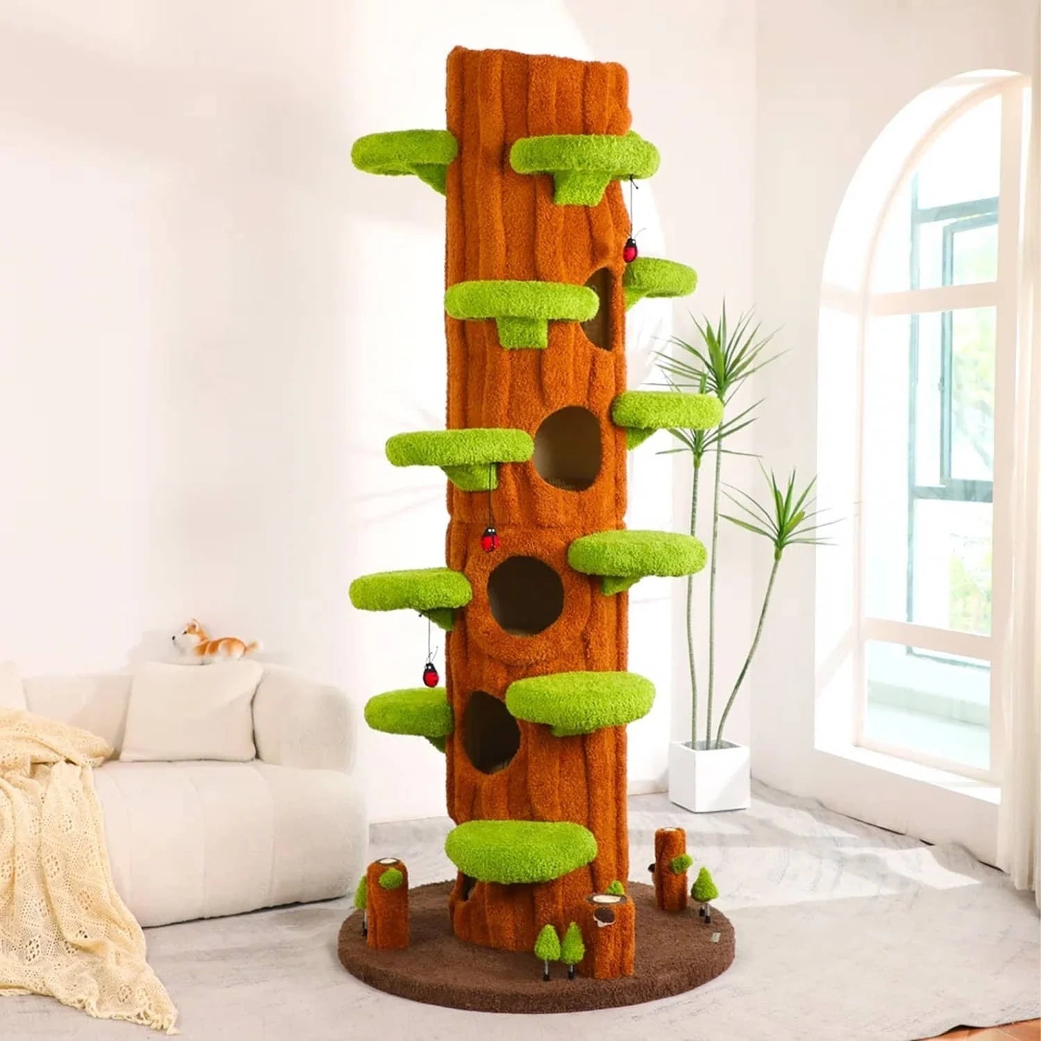 tree-like cat climbing frame