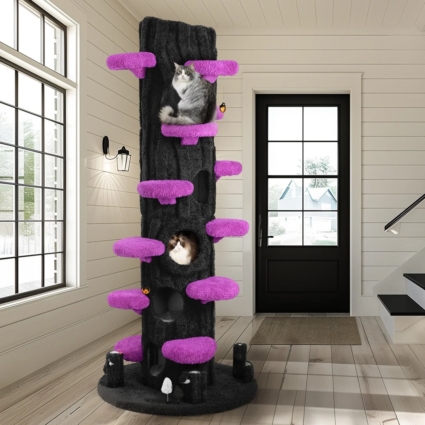 tree-like cat climbing frame
