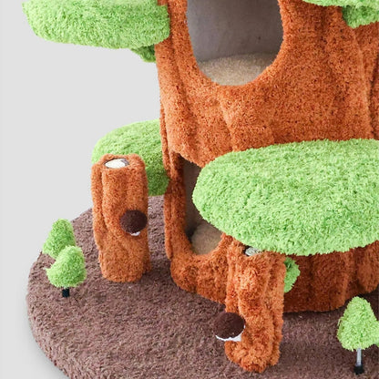 tree-like cat climbing frame